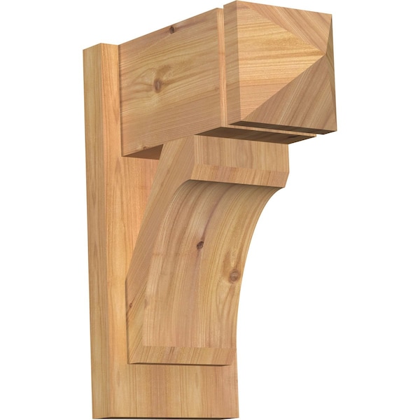 Ekena Millwork Legacy Arts & Crafts Smooth Outlooker, Western Red Cedar, 7 1/2"W x 14"D x 18"H OUT08X14X18LEC03SWR - main